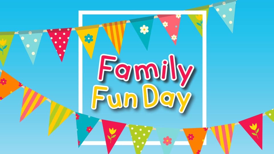 family fun day background